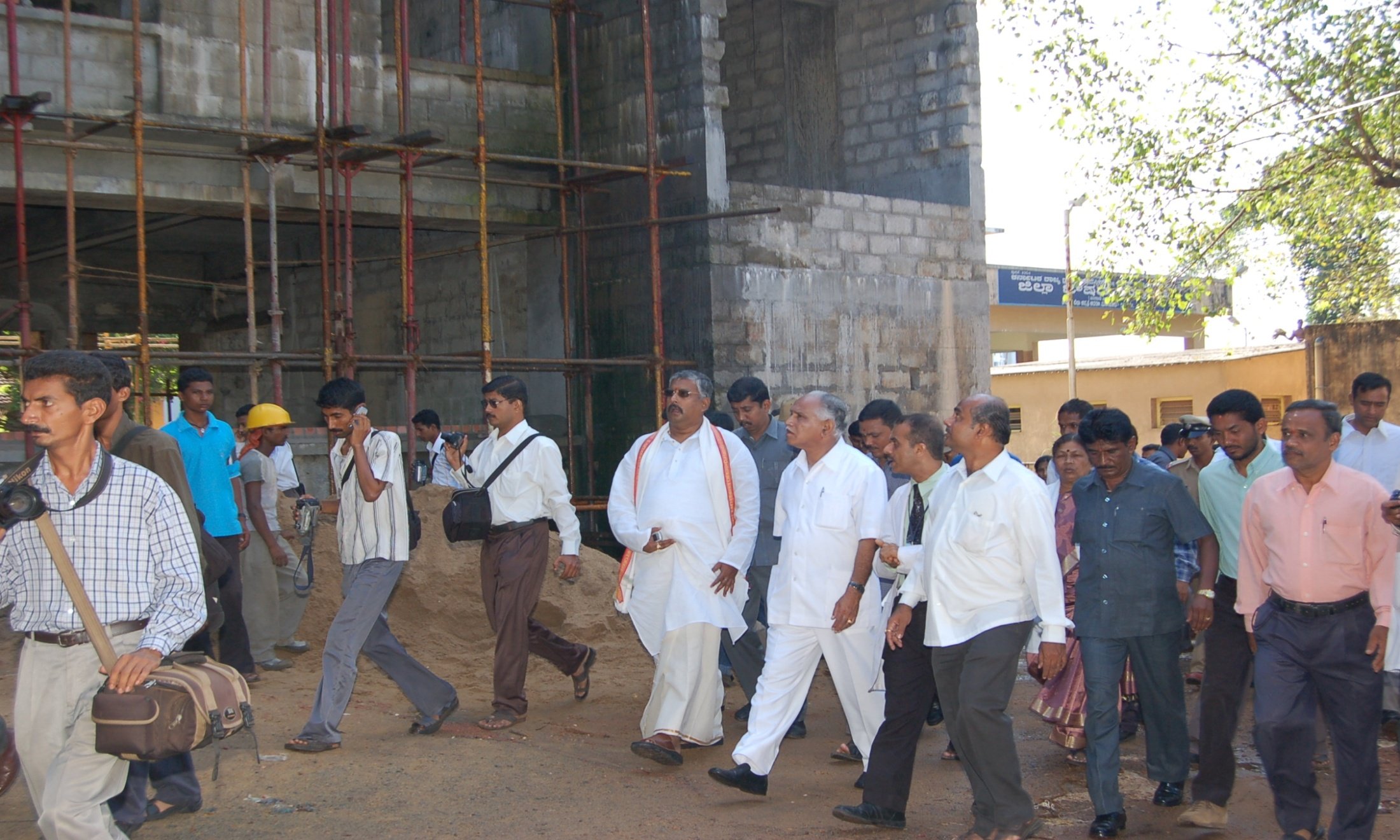 Yeddyurappa visit